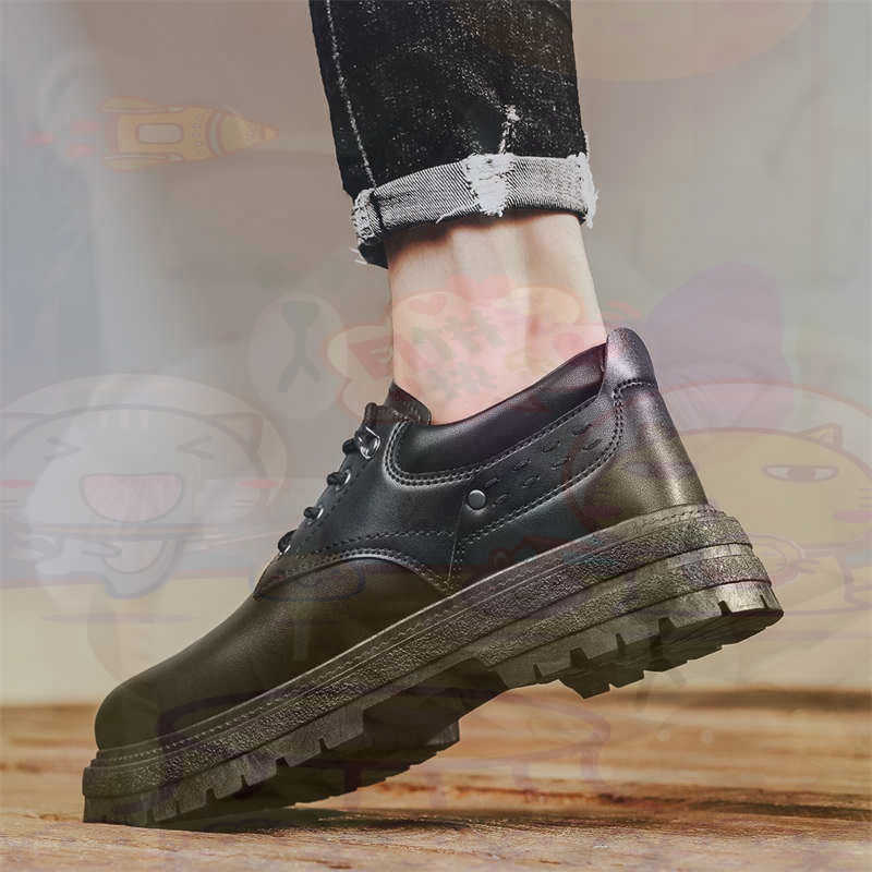 Women Formal Office Wear Shoes - Dark Natural Leather Fashion Trainers Tennis