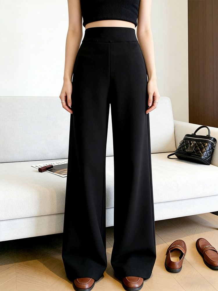 Elegant Black High Waist Strai - огляд і ціна Women Formal Wear Black
