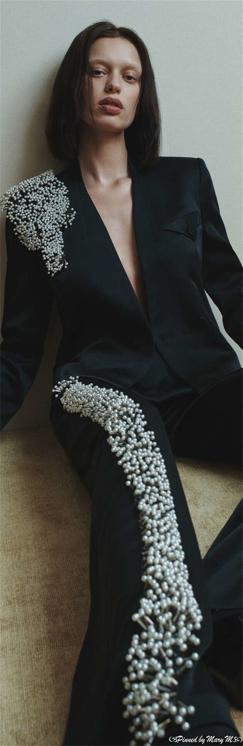 Black Women Office Suits Set P - огляд і ціна Women Formal Wear Black