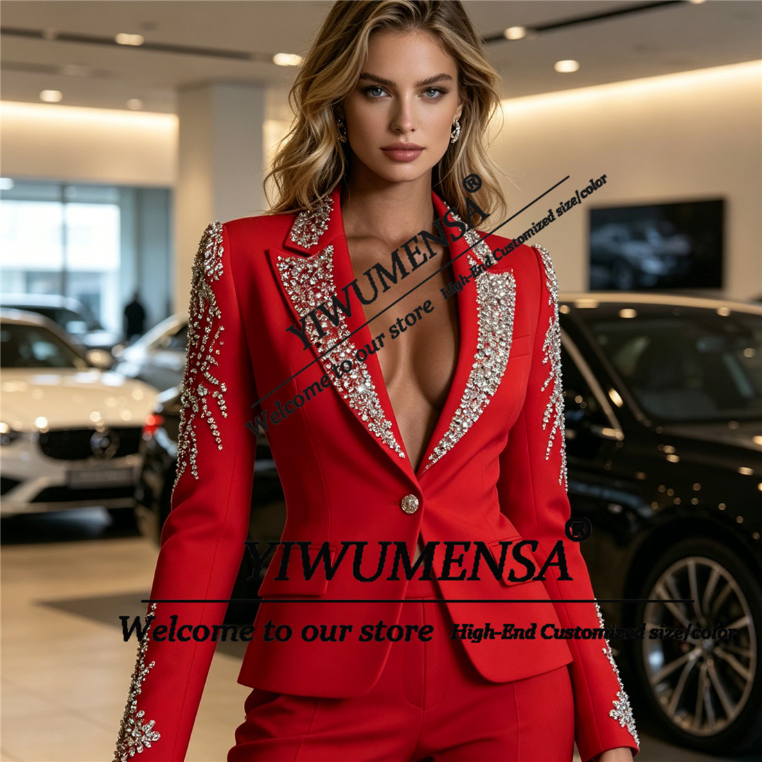 Luxury Women Suits 2 Pieces Se - огляд і ціна Formal Women'S Wear