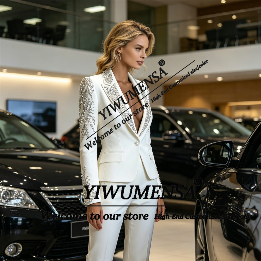 Luxury Women Suits 2 Pieces Se - огляд і ціна Formal Women'S Wear