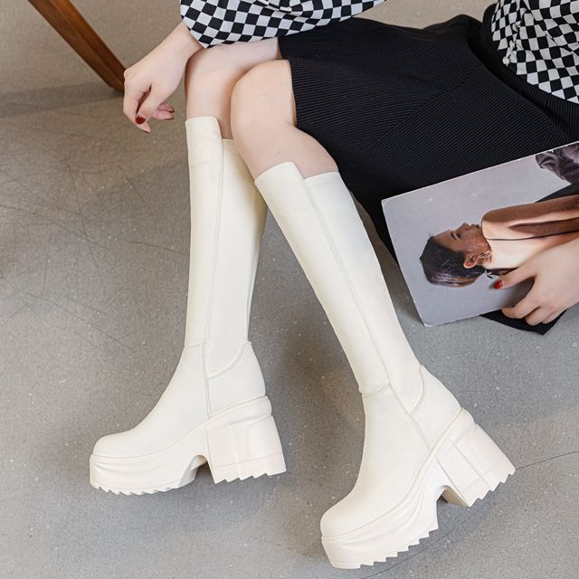 Womens Knee High Thick Sole Wi - огляд і ціна Formal Women'S Wear