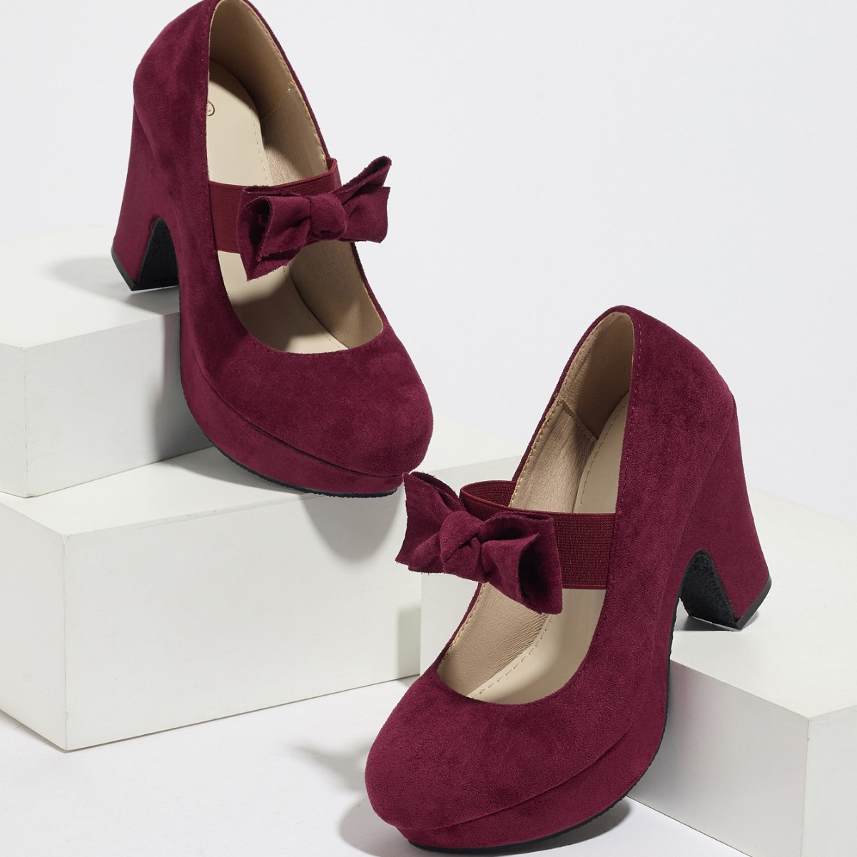 Large size women's  bow Mary J - огляд і ціна Women Formal Office Wear Shoes