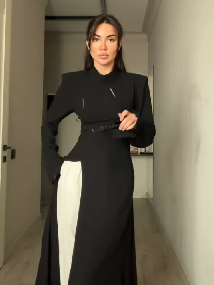 Women's Elegant High Neck Long - огляд і ціна Formal Women'S Wear