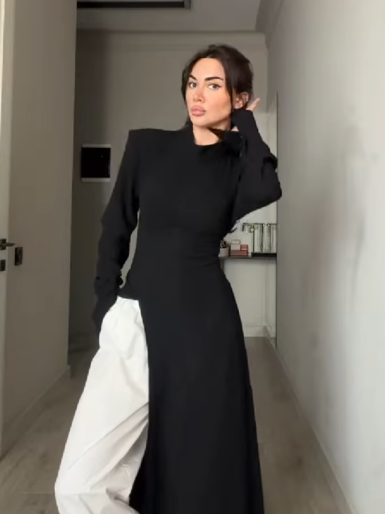 Women's Elegant High Neck Long - огляд і ціна Formal Women'S Wear
