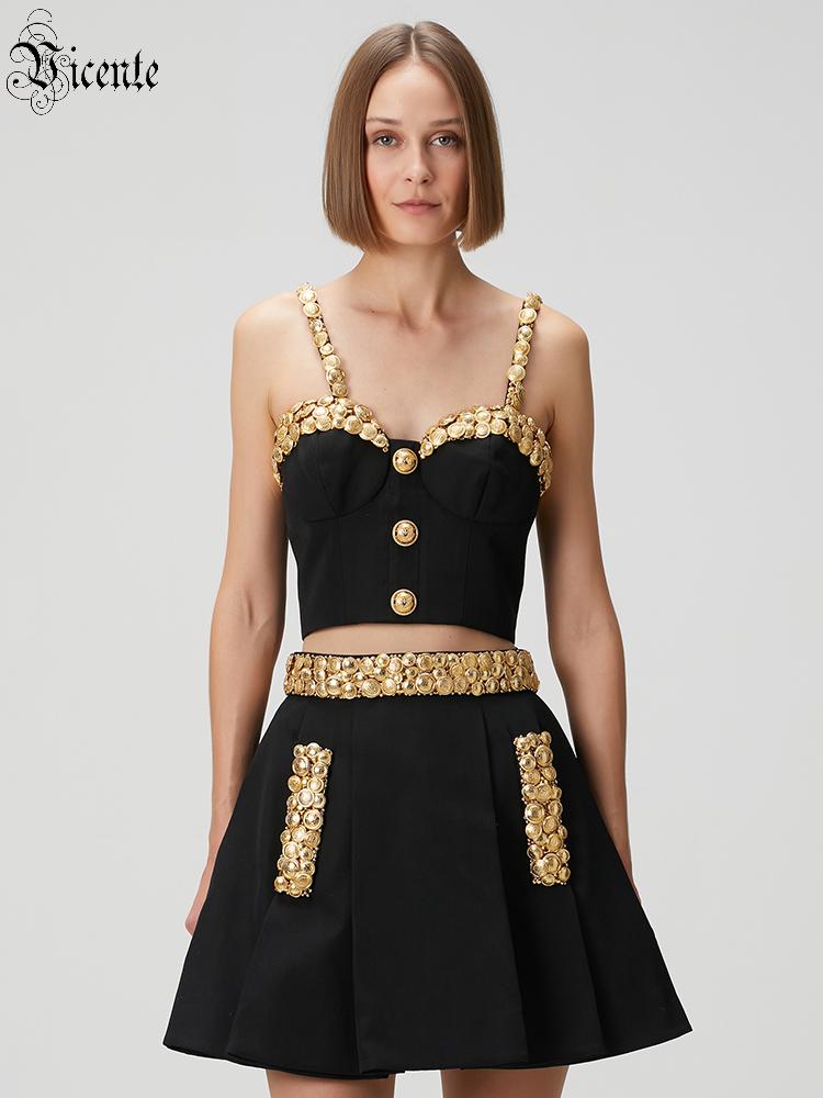 VC Black Two Piece Set Dress w - огляд і ціна Women Formal Wear Black