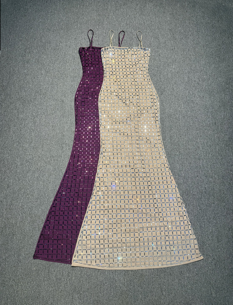 Purple Crystal Women Prom Dres - огляд і ціна Formal Wear Gowns For Women