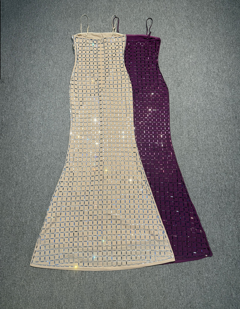 Purple Crystal Women Prom Dres - огляд і ціна Formal Wear Gowns For Women
