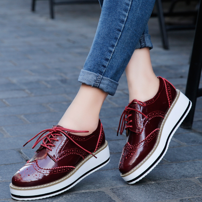 Women Loafers Shoes Leather Th - огляд і ціна Formal Dress Female