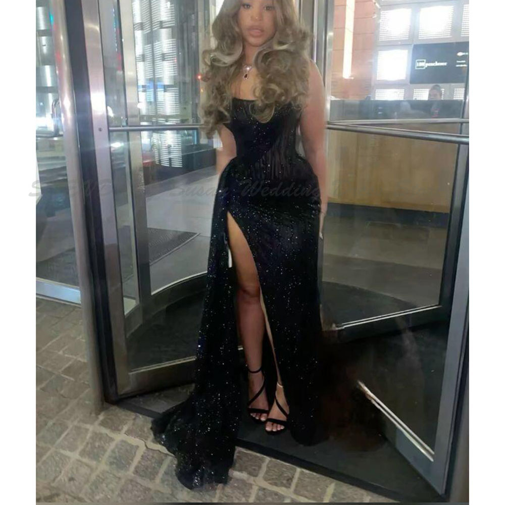 Simple Black Prom Dresses Wome - огляд і ціна Formal Dress Female