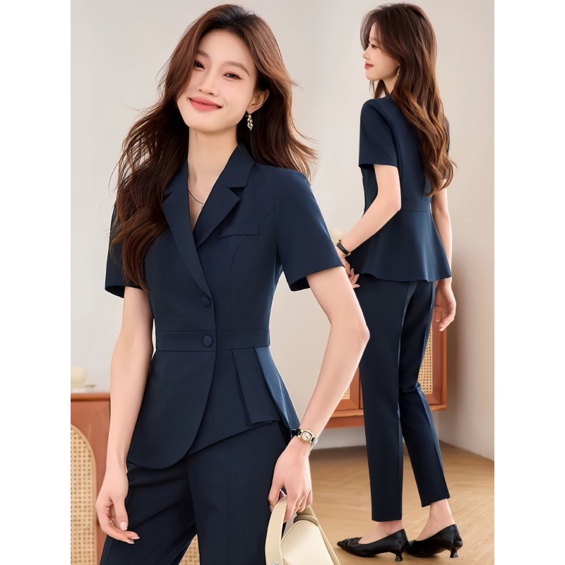 Navy blue women's thin profess - огляд і ціна Women Formal Wear Store